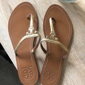 Tory burch flip flops